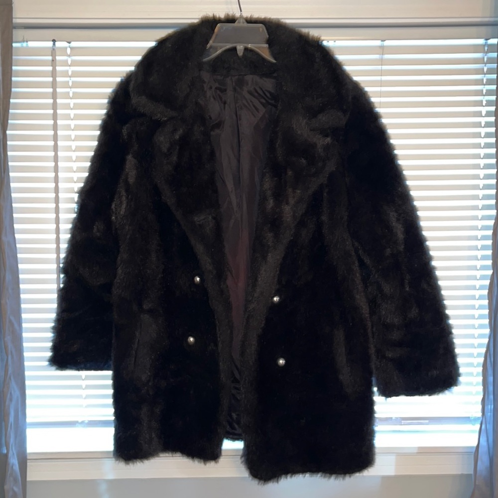 Susan Lynn Faux Fur Coat